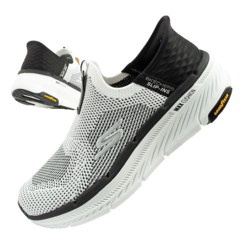 SKECHERS MAX MANGIONING PRÉIer 2.0 Slip-INSS 220839 / WBK Chaussures blanche SKECHERS MAX MANGIONING PRÉIer 2.0 Slip-INSS 220839 / WBK Chaussures blanche