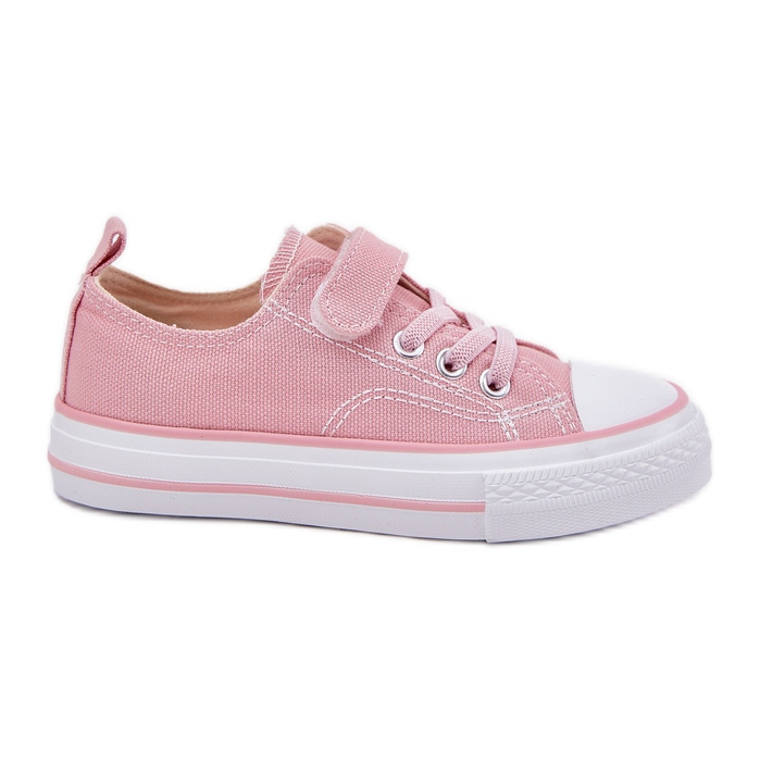 Inna Baskets pour enfants en velcro rose Inna Baskets pour enfants en velcro rose