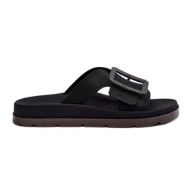 Les tongs pour femmes parfumés avec une boucle décorative Zaxy RR285078 Black noir