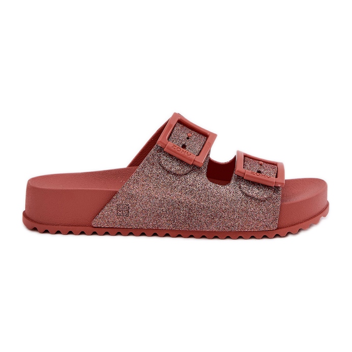 Les tongs pour femmes parfumés avec des paillettes et des boucles Zaxy RR285025 Pink Diry rose Les tongs pour femmes parfumés avec des paillettes et des boucles Zaxy RR285025 Pink Diry rose