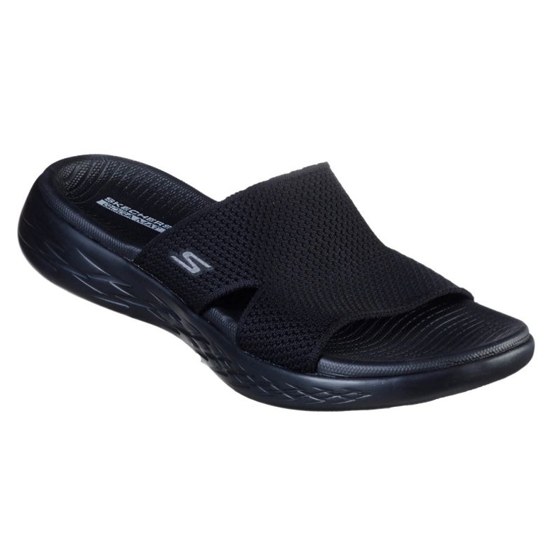 SKECHERS ON-THO-GO 600 tongs-oceanside en 140003-BBK le noir