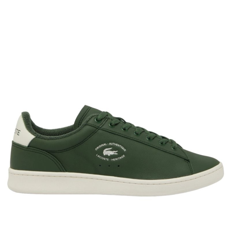 Baskets masculines Lacoste Carnaby Set Sneakers Sneakers Sneakers Sneakers Green (748SMA00121X3) vert