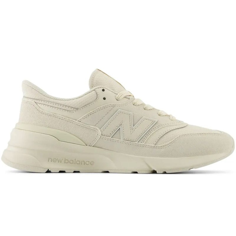 Sneakers féminins New Balance 997 Bédiques de sport en daim beige (U997RME)