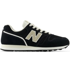 Sneakers féminins New Balance 373 Black en daim Sports Chaussures (WL373LK2) noir