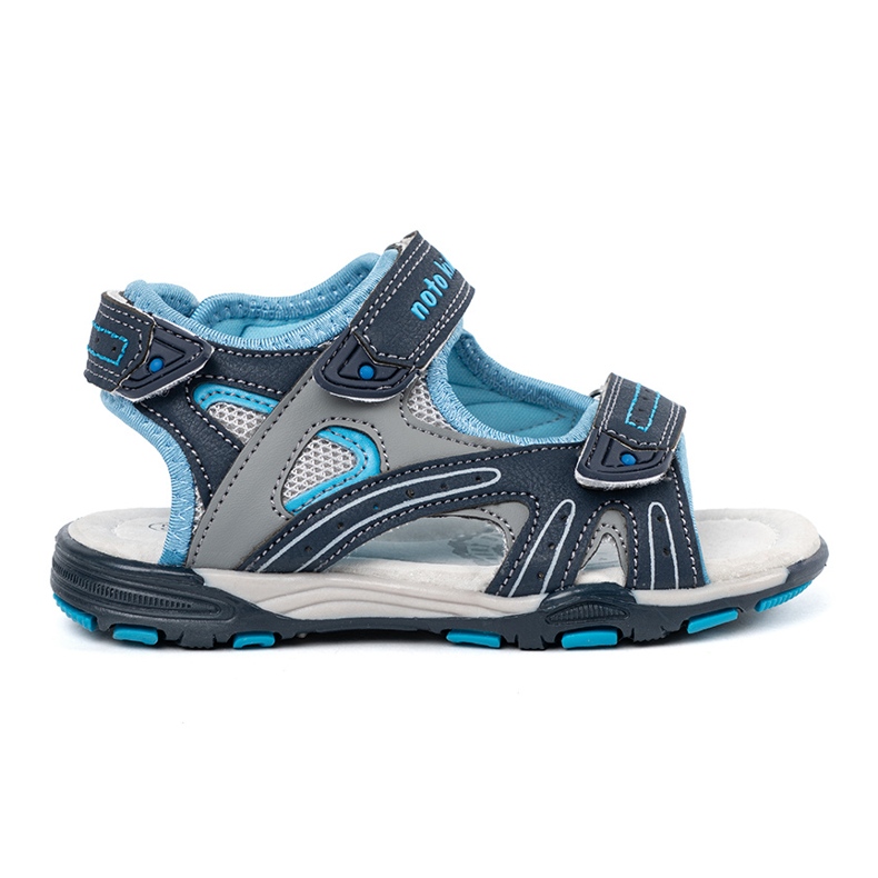 Shelvt Sandales des garçons bleu marine