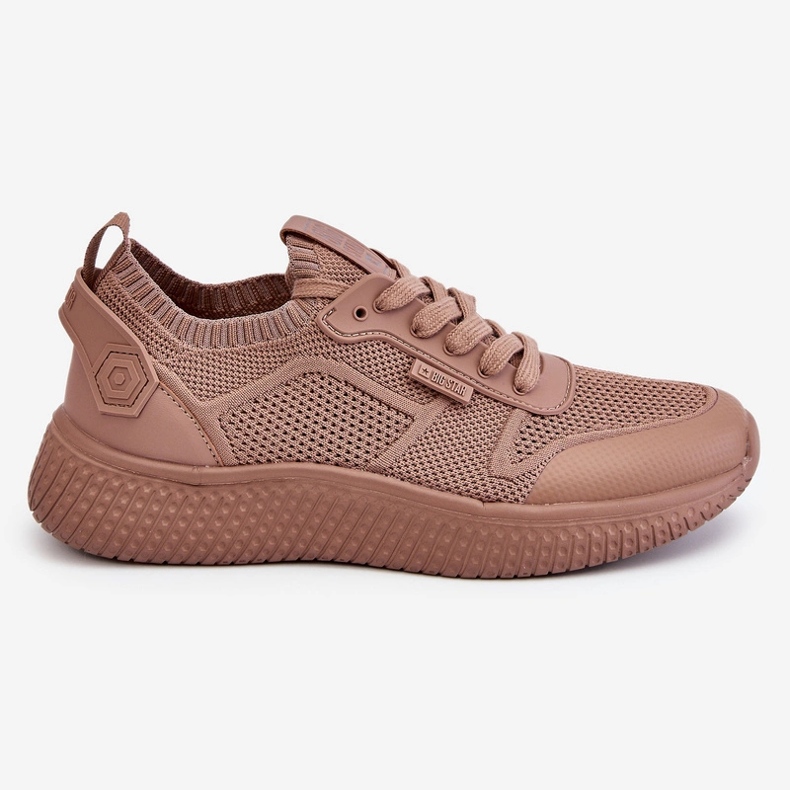 Sneakers Chaussures féminines Mémoire Foam Big Star LL274416 BEIGE Sneakers Chaussures féminines Mémoire Foam Big Star LL274416 BEIGE