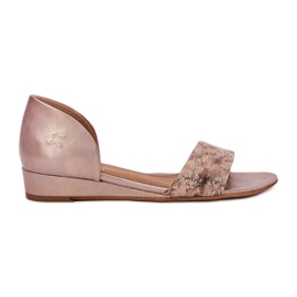 Sandales en cuir Maciejka 01971-71 PLN doré