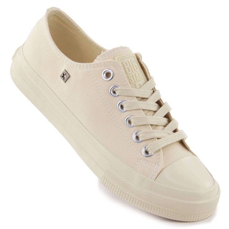 Baskets classiques pour femmes Big Star NN274286 Beige