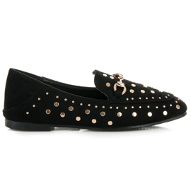 Sergio Todzi Mocassins à strass le noir