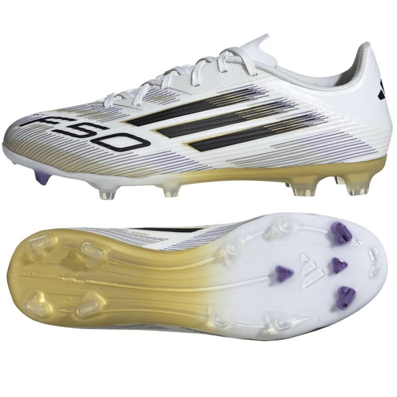 Adidas F50 League FG / MG JI0005 Football Shoes blanche