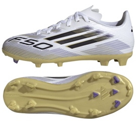 Adidas F50 League FG / MG JH7745 Chaussures de football blanc