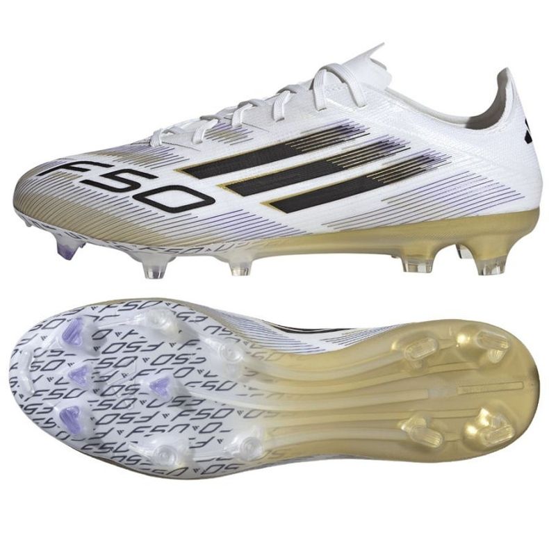 Adidas F50 Pro FG JH7686 Chaussures de football blanche