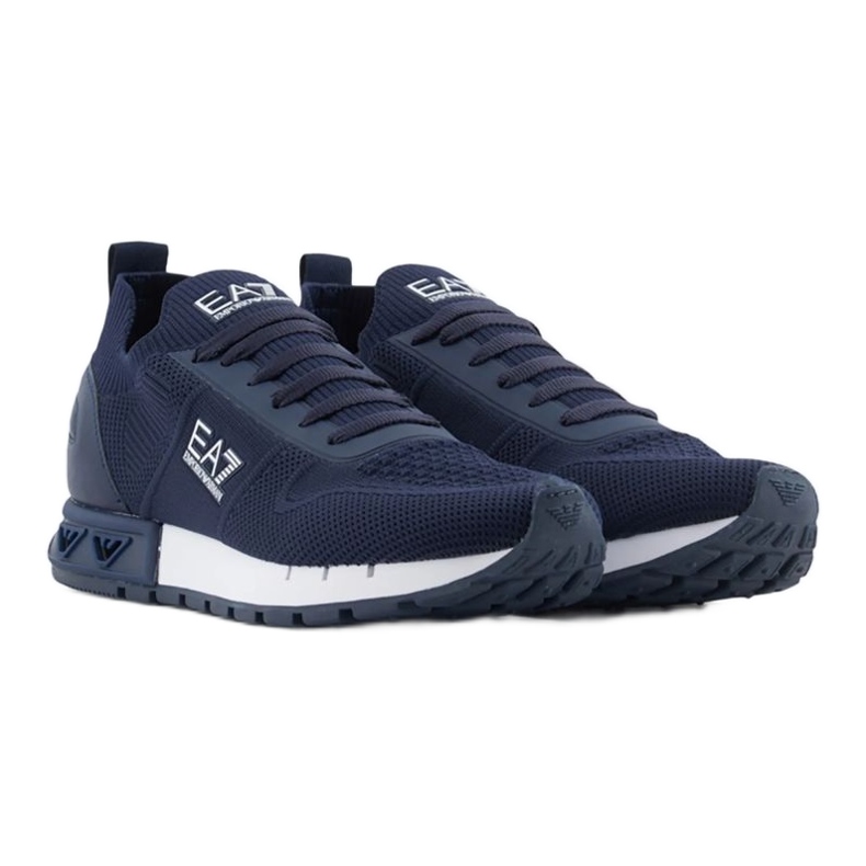 EA7 Emporio Armani Legacy Knit X8X171-XK373-T999 Chaussures bleu