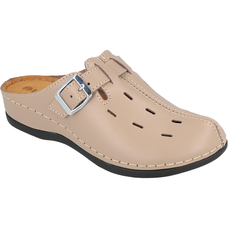 Dr.Rorto Befado Women's Leather Slippers Pu 179d008 Beige