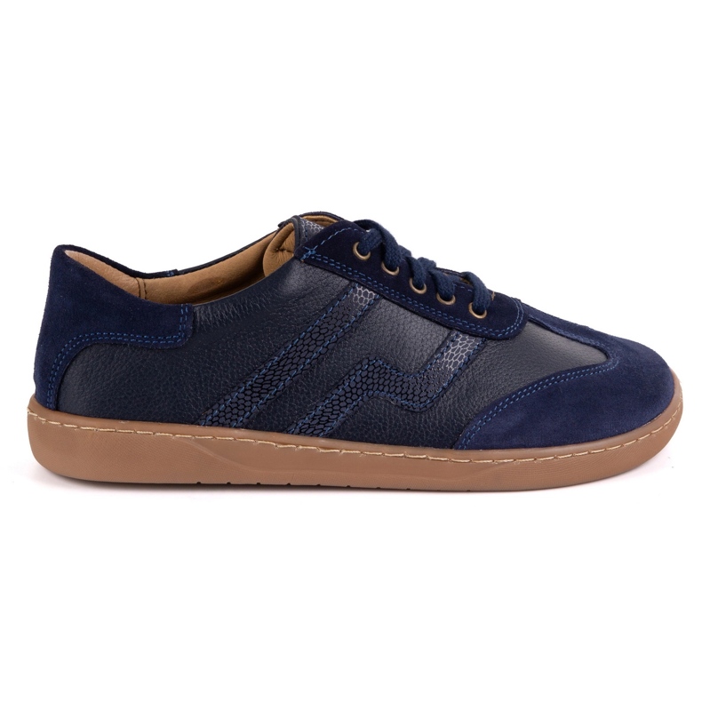 Chaussures en cuir aux pieds nus Olivier Eliza Navy Blue bleu