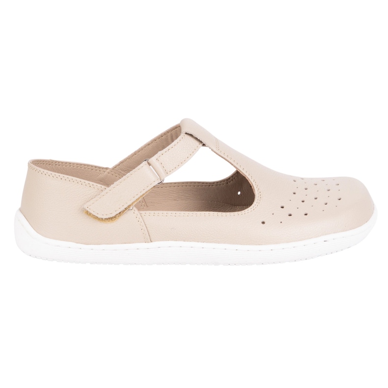 Olivier Chaussures aux pieds nus en cuir naturel 1283 beige Olivier Chaussures aux pieds nus en cuir naturel 1283 beige