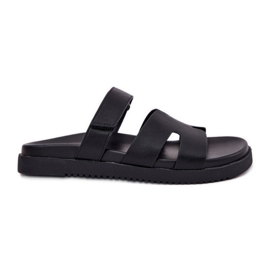 Les tongs des femmes avec Vinceza 17401 Velcro noir