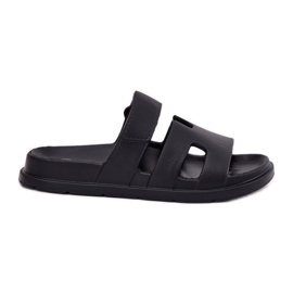 EVento Slippers de mousse pour femmes noires