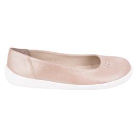 Olivier Pompes minimalistes aux pieds nus Slip-in 1771pol mini satin rose