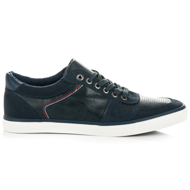 L&H Baskets homme bleu