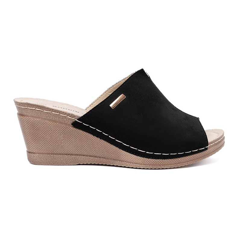 Goodin Flip noire pour femmes sur la plate-forme le noir