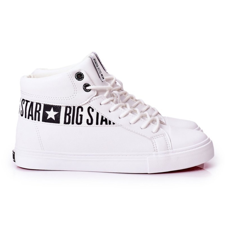Baskets Homme Low Big Star High Blanc EE174340 blanche