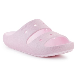 Crocs Classic Glitter Sandal V2 209705-6W rose Crocs Classic Glitter Sandal V2 209705-6W rose