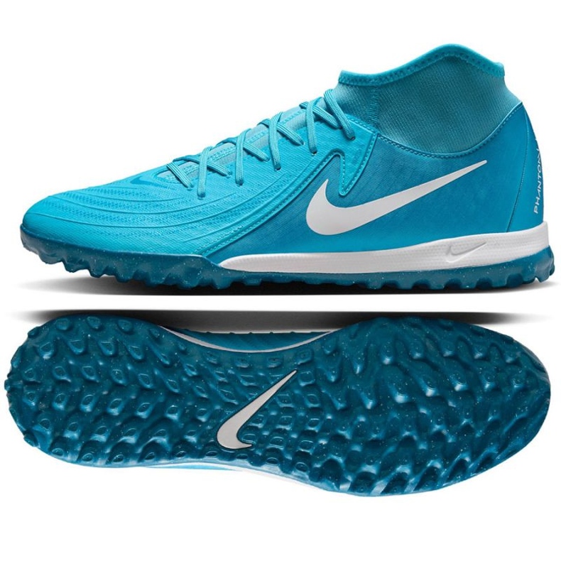 Nike Phantom Luna II Academy TF FJ2566-400 Chaussures de football bleu