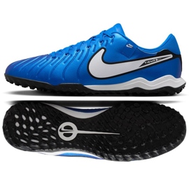 Nike Tiempo Legend 10 Academy TF DV4342-400 Chaussures de football bleu