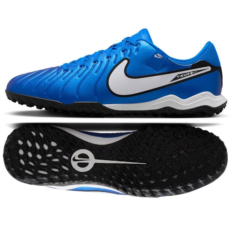 Nike Tiempo Legend 10 Academy TF DV4342-400 Chaussures de football bleu