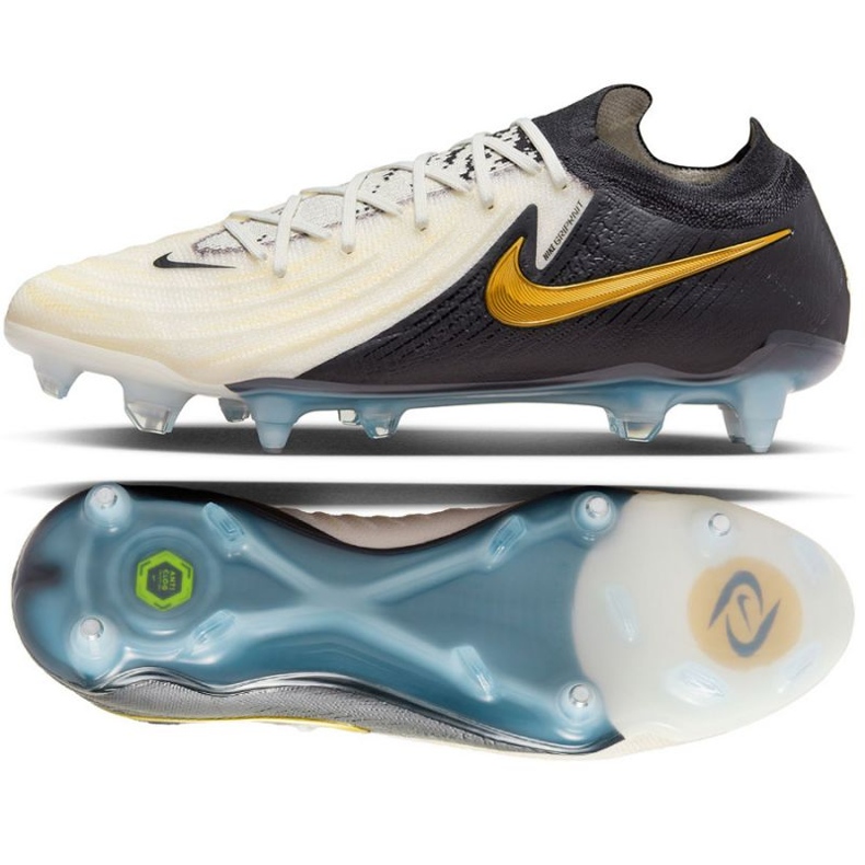 Nike Phantom GX II Elite SG FJ2586-100 Chaussures de football blanche Nike Phantom GX II Elite SG FJ2586-100 Chaussures de football blanche