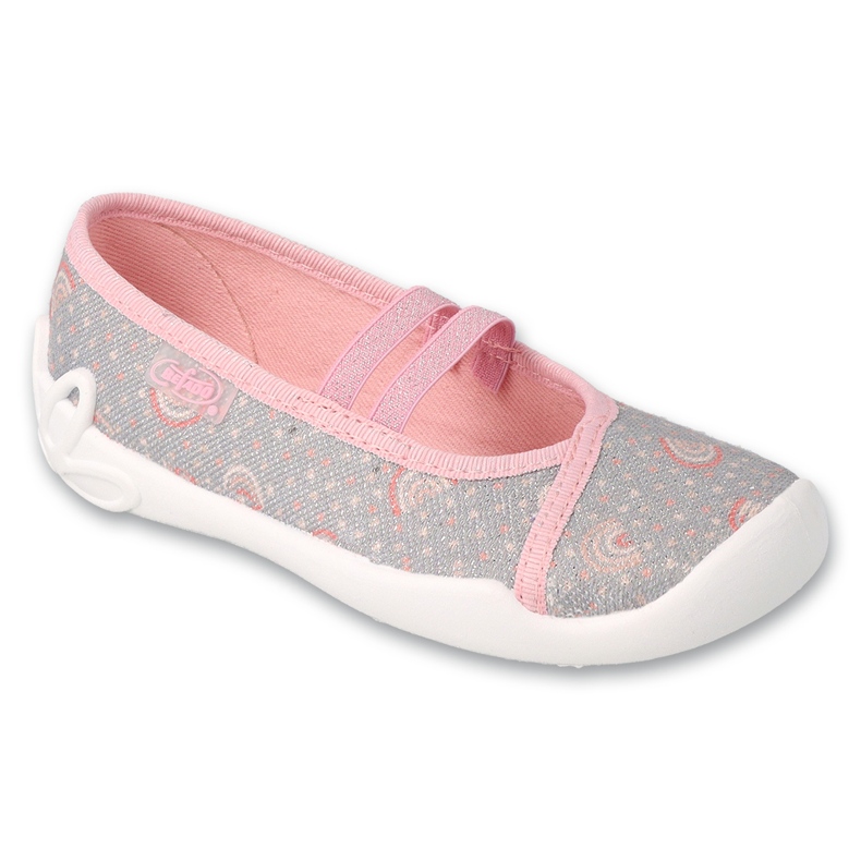 Slippers de Befado Girls 116y328-rose gris Slippers de Befado Girls 116y328-rose gris