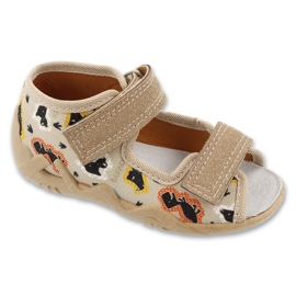 Insert en cuir Befado 350P057 pour enfants beige