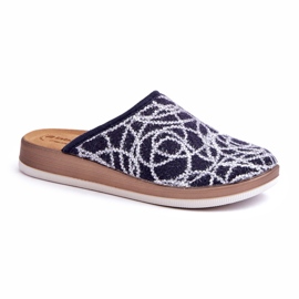 Chaussons Femme Brillants Inblu CT000028 Bleu Marine Chaussons Femme Brillants Inblu CT000028 Bleu Marine