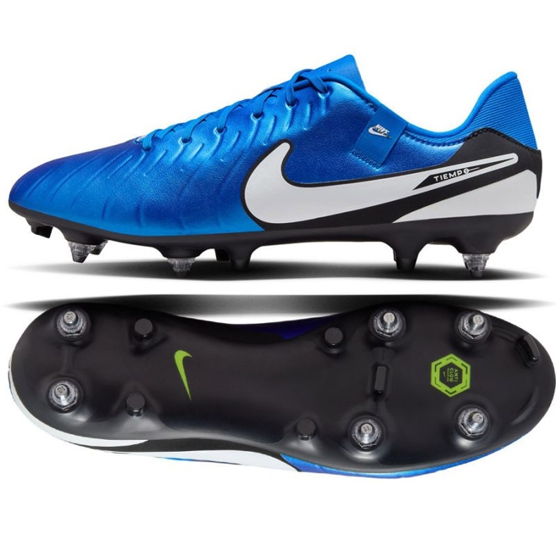 Nike Tiempo Legend 10 Academy SG-Pro AC DV4338-400 Chaussures de football bleu