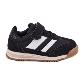 Chaussures de sport Velcro noir