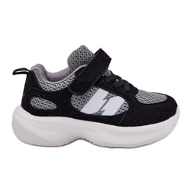 Sneakers pour enfants gris noirs chaussures de sport