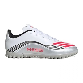 Adidas F50 Messi Club TF JP7453 Chaussures de football blanche
