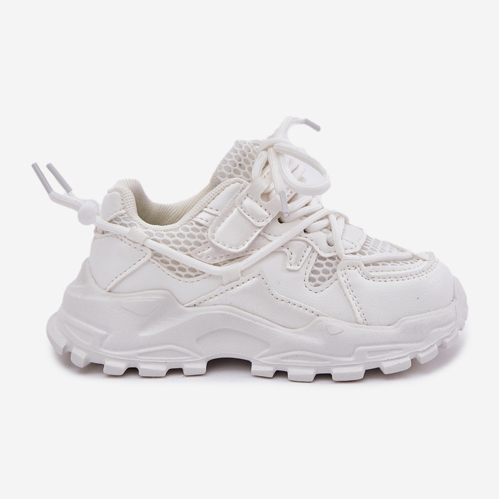 Sneakers pour enfants blancs chaussures de sport blanche