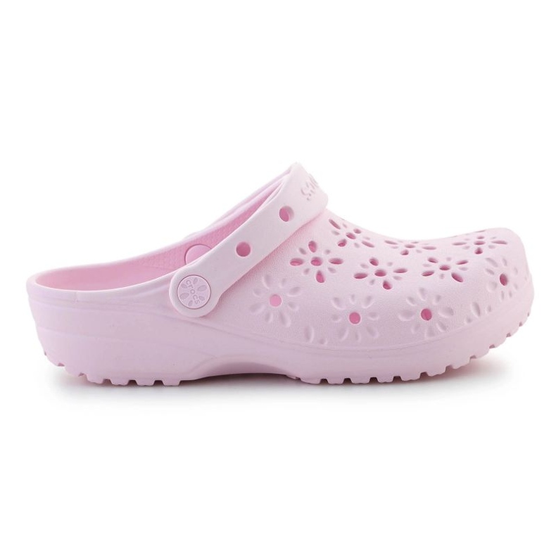 Crocs Classic Floral Cut Out Clog 210927-6W rose Crocs Classic Floral Cut Out Clog 210927-6W rose