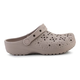 Crocs Classic Floral Cut Out Clog 210927-214 Flip-flop beige Crocs Classic Floral Cut Out Clog 210927-214 Flip-flop beige
