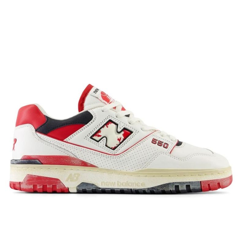 Chaussures Unisexe BB550VGA New Balance blanche Chaussures Unisexe BB550VGA New Balance blanche