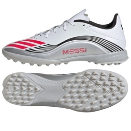 Adidas F50 Messi League TF JP7448 Chaussures de football blanche