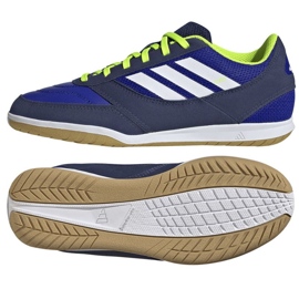 Adidas Top Sala Competition II JR5391 Chaussures de football bleu Adidas Top Sala Competition II JR5391 Chaussures de football bleu