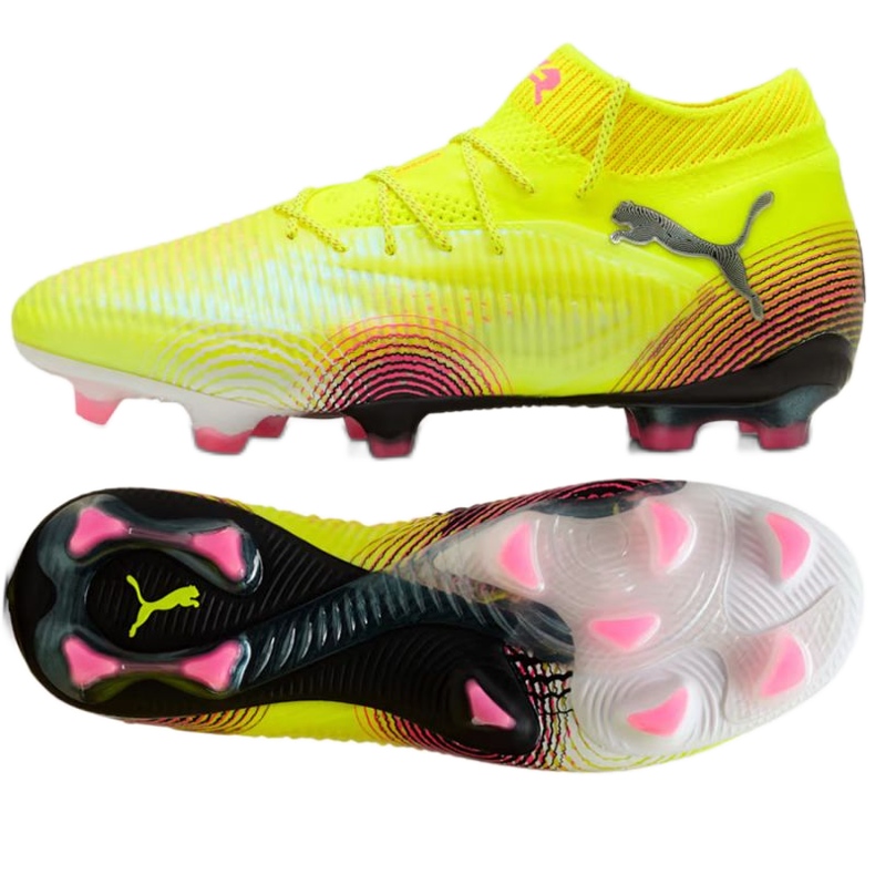Puma Future 8 Ultimate FG 108138-03 Chaussures de football jaune