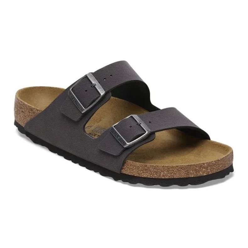 Birkenstock Arizona BS Birko-Flor Nubuk 1029134 Tongs gris