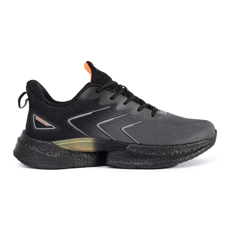 Vico Chaussures de sport pour hommes-noirs gris