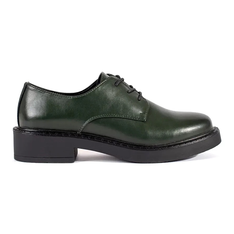 Sergio Leone Low -Heels Green Shoes vert