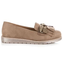 Seastar Mocassins en daim brun