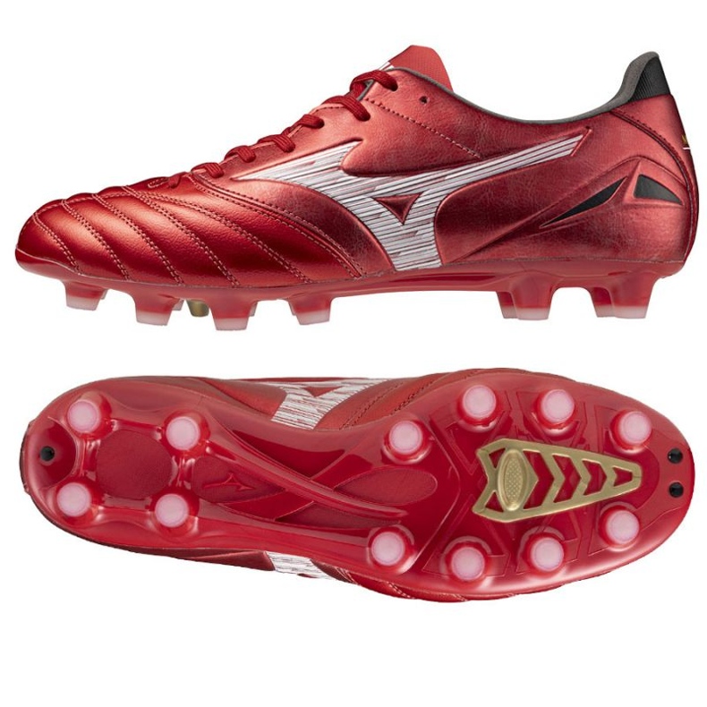 Mizuno Morelia Neo IV Pro FG P1GA253460 Football Shoes rouge
